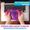 Power Your Fun Arggh Stress Ball for Adults and Kids - Pink/Purple